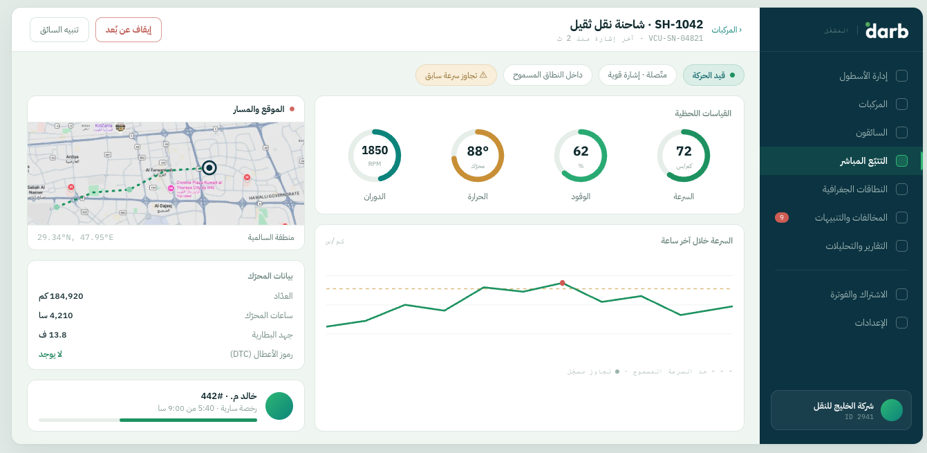 التتبّع المباشر